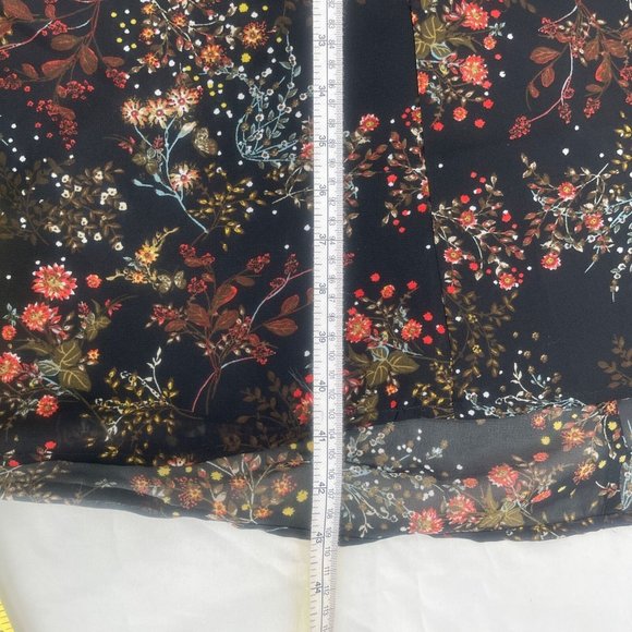 NWT ModCloth Embellished to Perfection Beaded Sequin Dress S Black Floral A Line - Picture 10 of 10